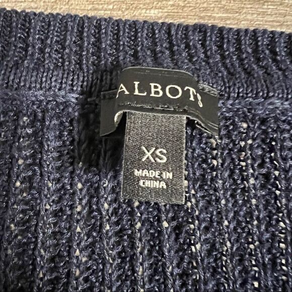 Talbots Navy Blue Women's Sweater - Picture 2 of 5